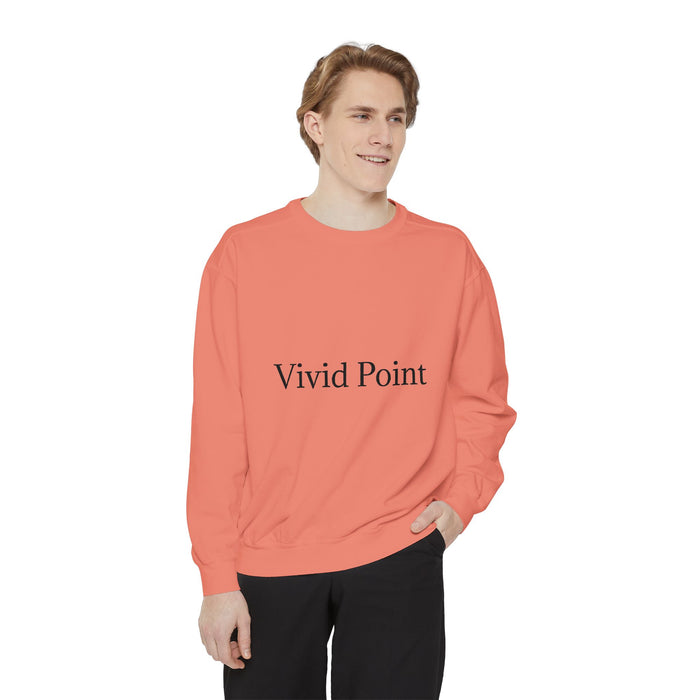 Vivid Point Minimalist Logo Sweatshirt