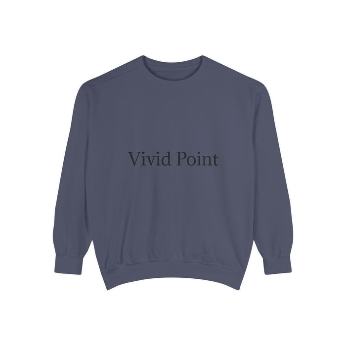 Vivid Point Minimalist Logo Sweatshirt