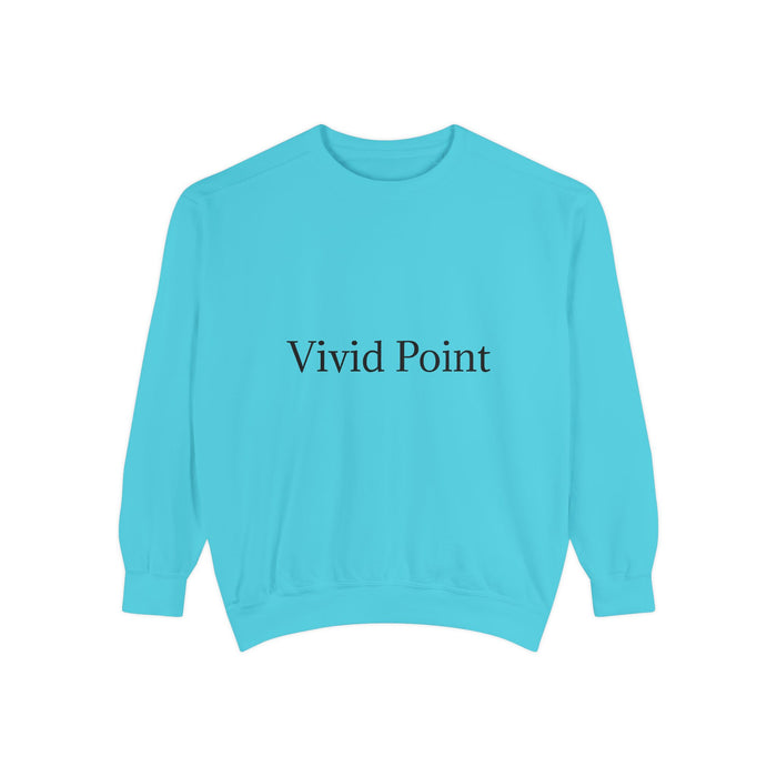 Vivid Point Minimalist Logo Sweatshirt