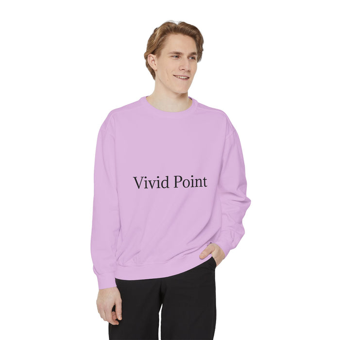 Vivid Point Minimalist Logo Sweatshirt